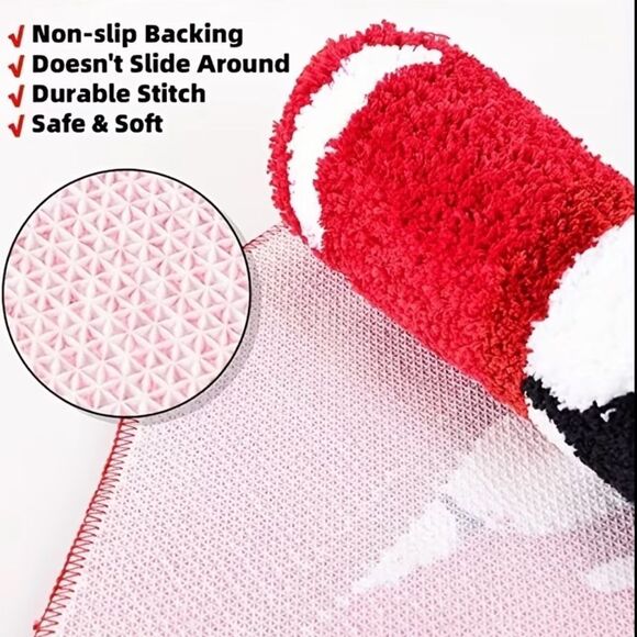 Red Lips rug - Picture 7 of 8